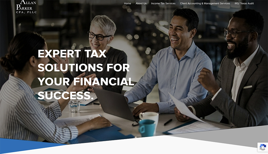 Christopher Parker CPA website